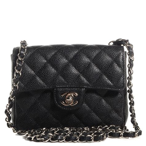 chanel mini square caviar price|RARE .